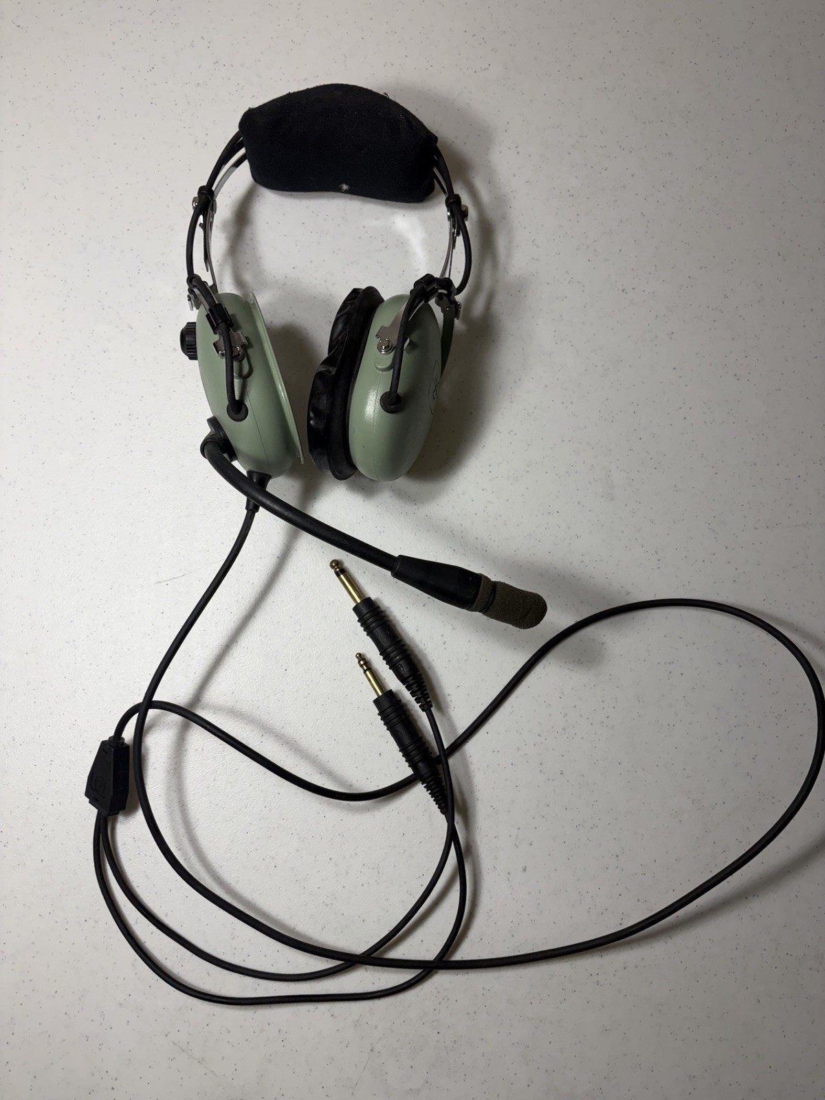 David Clark H10-13.4 Pilot Aviation Headphones Headset
