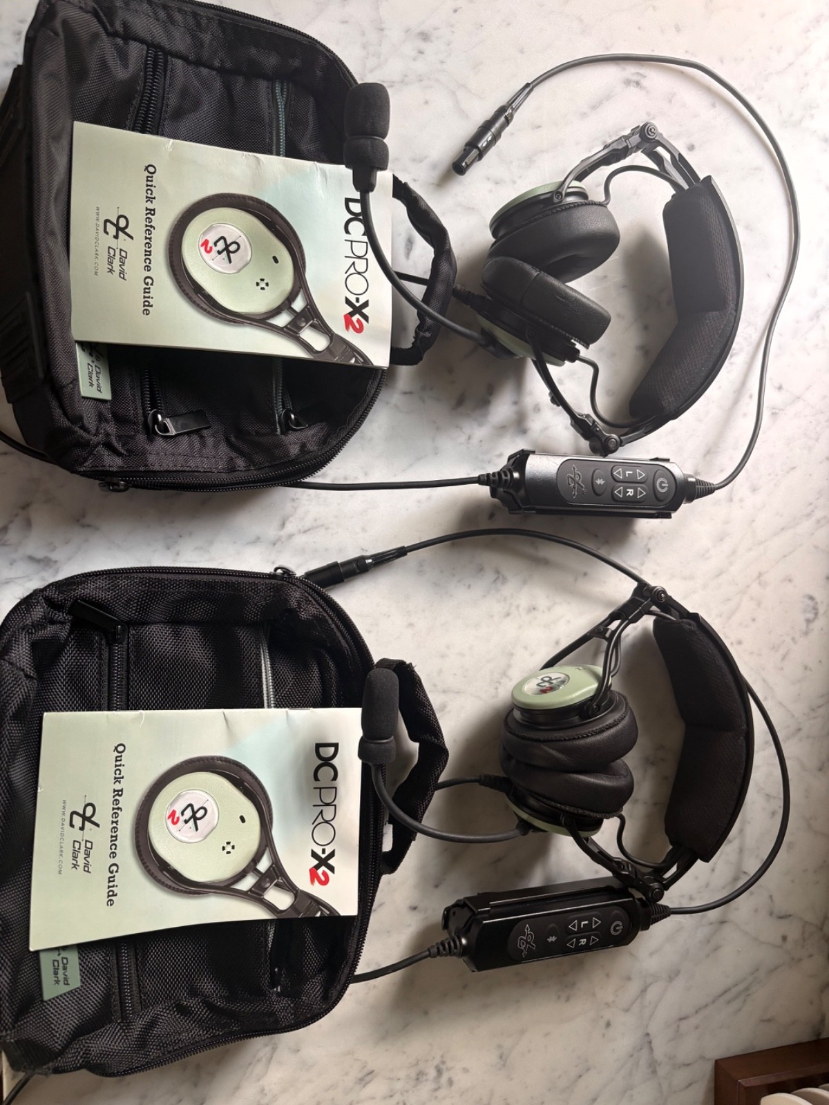David Clark Pro X-2 Aviation Headsets ANR