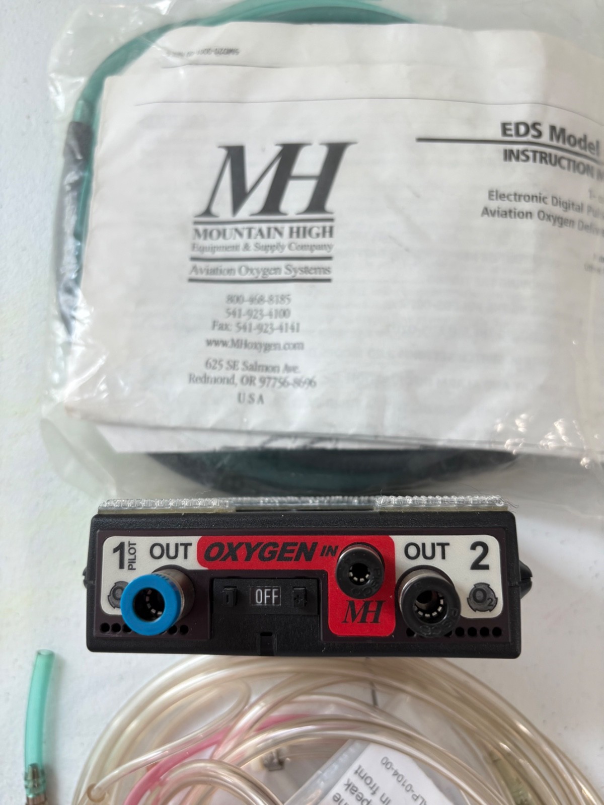 Mountain High Aviation Oxygen Electronic Delivery System