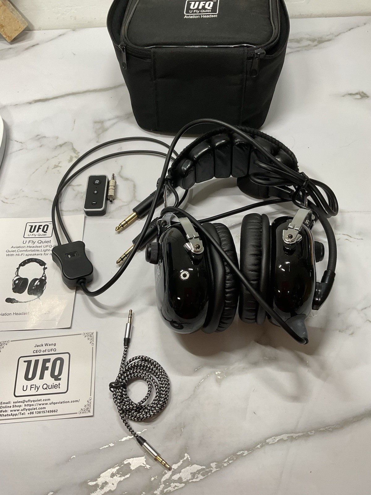 Ufq Aviation Headset -P28