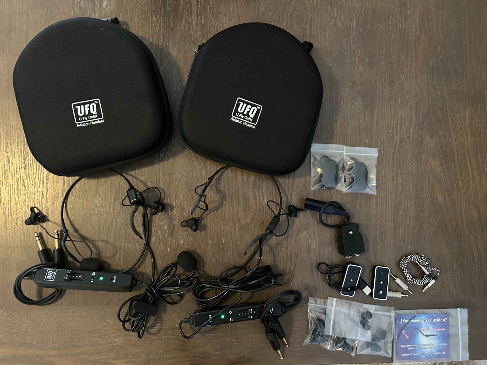 Ufq Aviation Headsets – 2 Complete