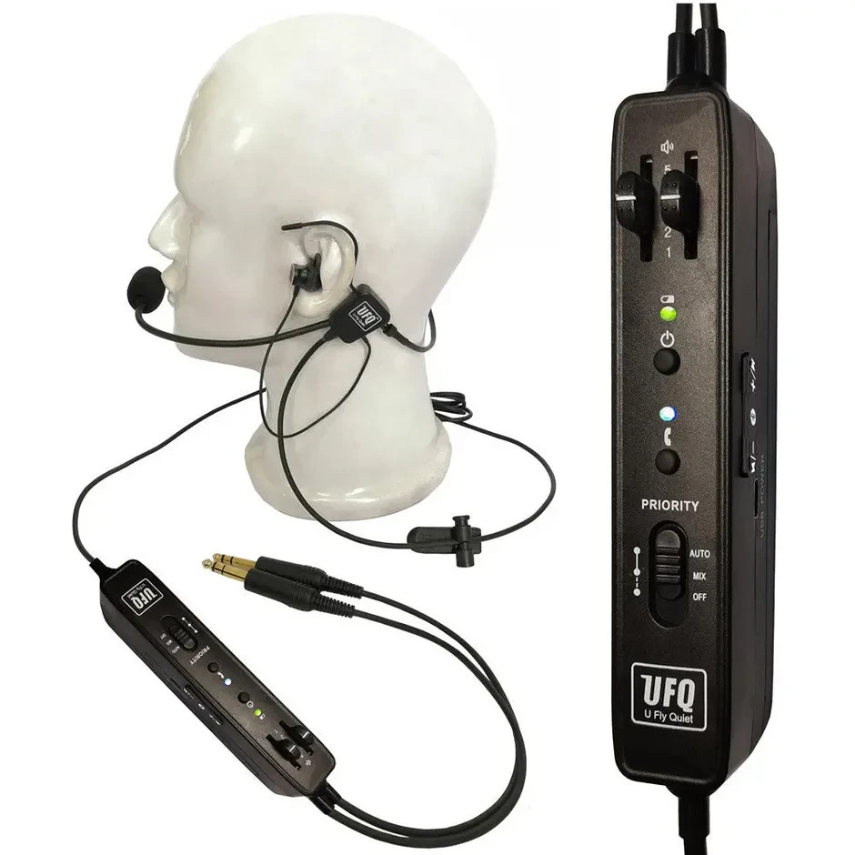 Ufq L2 in-ear aviation headset bluetooth ANR