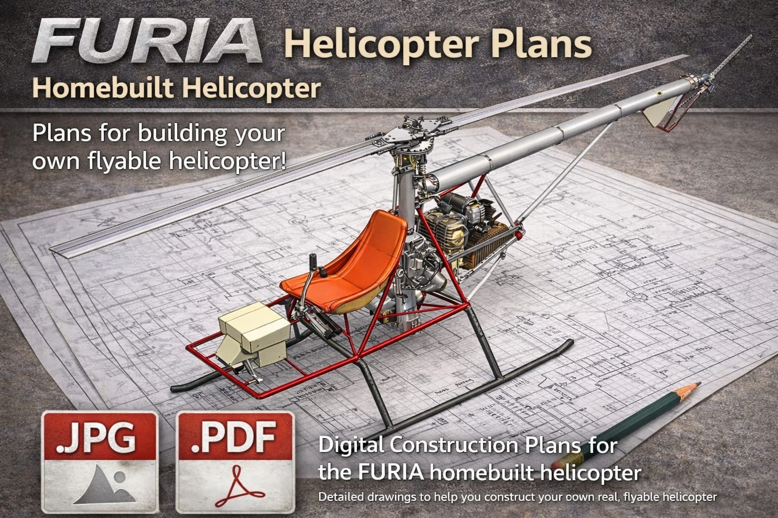 Plans Furia helicopter -is a