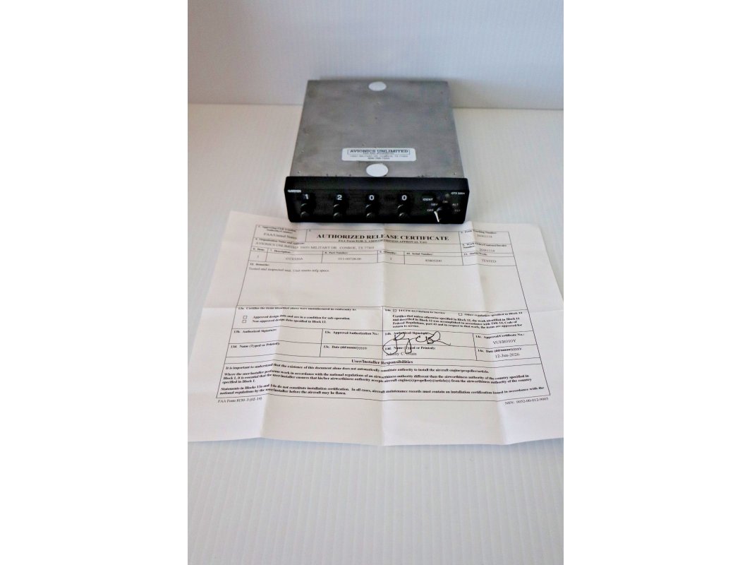 Garnin Garmin GTX 320A Transponder 011-00728-00