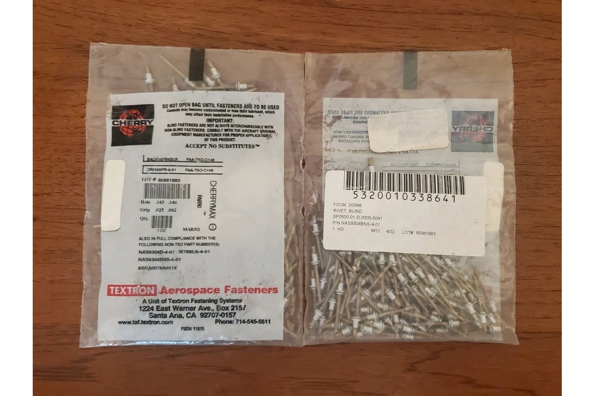 Cherrymax Cherry CR3243-4-01 (QTY 100) Rivet