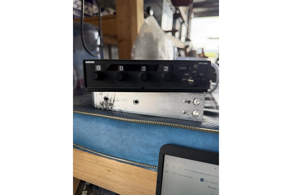 Garmin GTX 320A Transponder PN 011-00728-00
