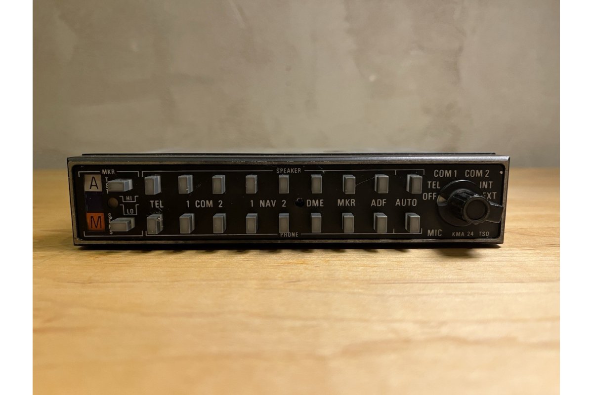 Bendix King King KMA 24 Audio Panel P