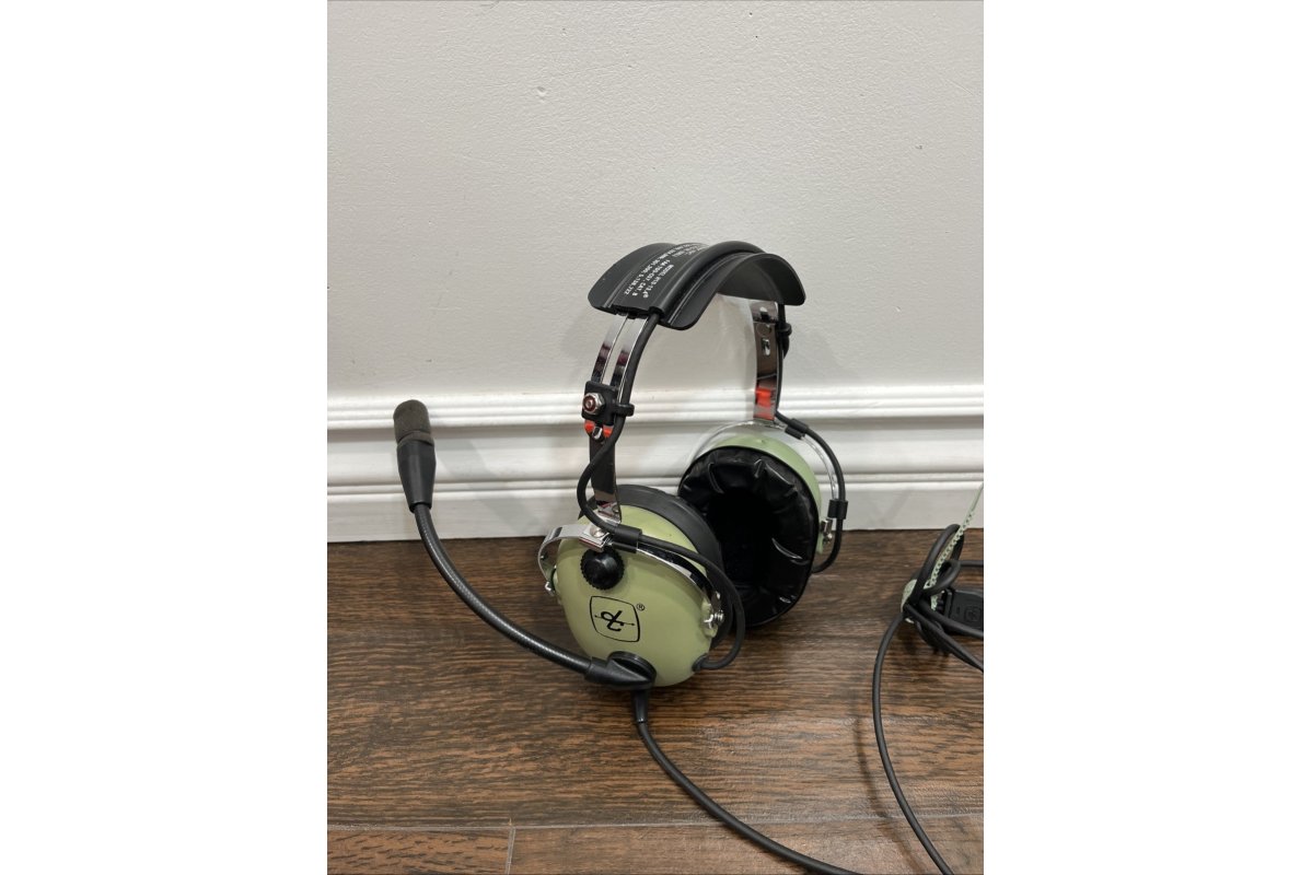 David Clark H10-13.4 Pilot Aviation Headphones Headset w