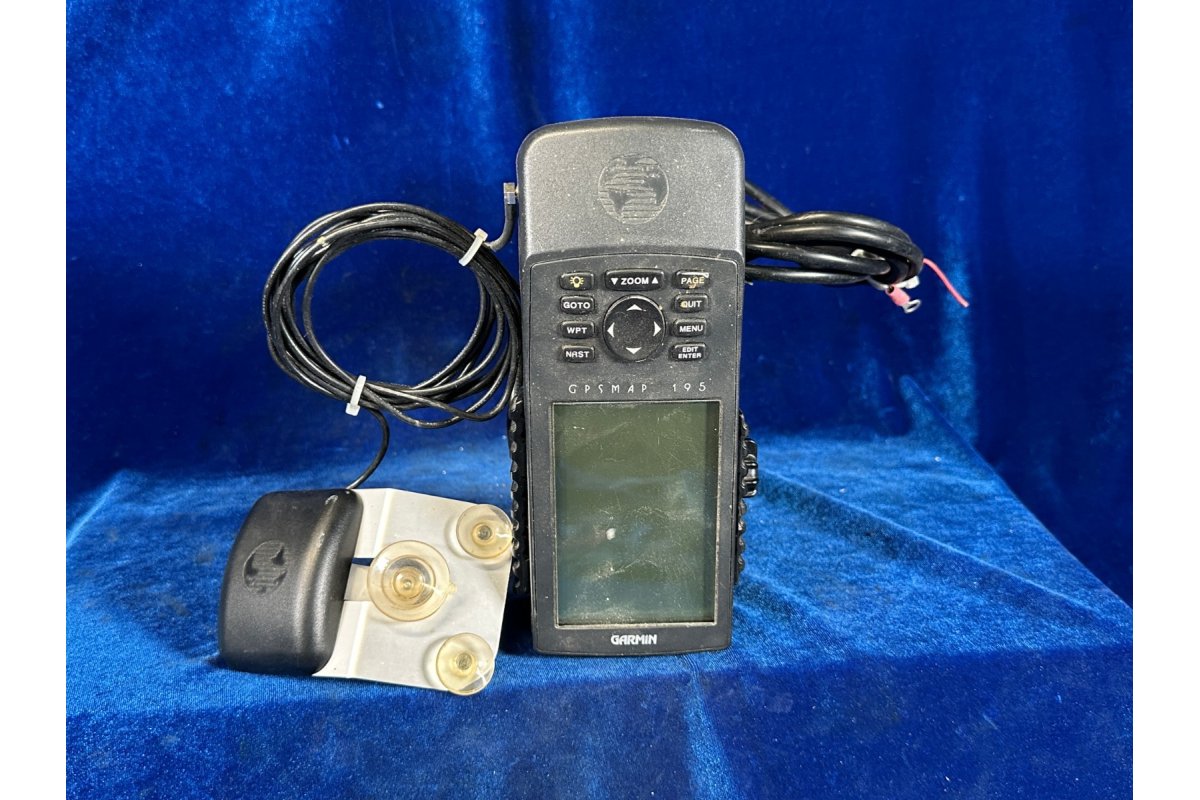Garmin 195 GPS + ANTENNA &