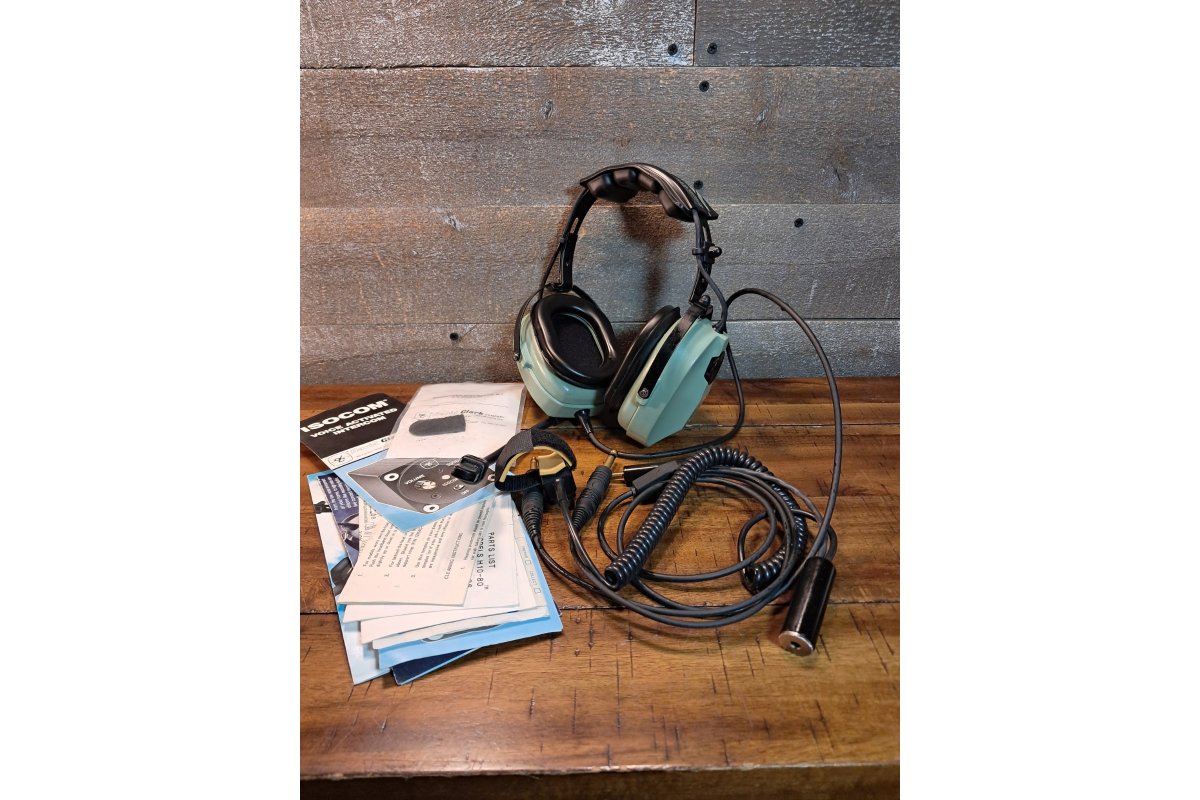 David Clark H10-80 12507G-26 Aviation Headset Dual
