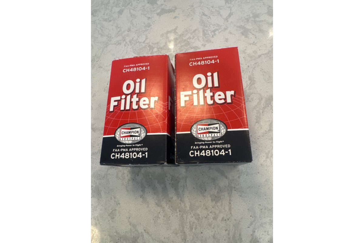 Champion Filter CHAMPION AIRCRAFT OIL FILTER PN: CH48104-1