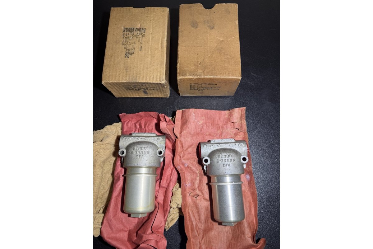 1956 Bendix King NOS Bendix Aircraft Hydraulic Filter