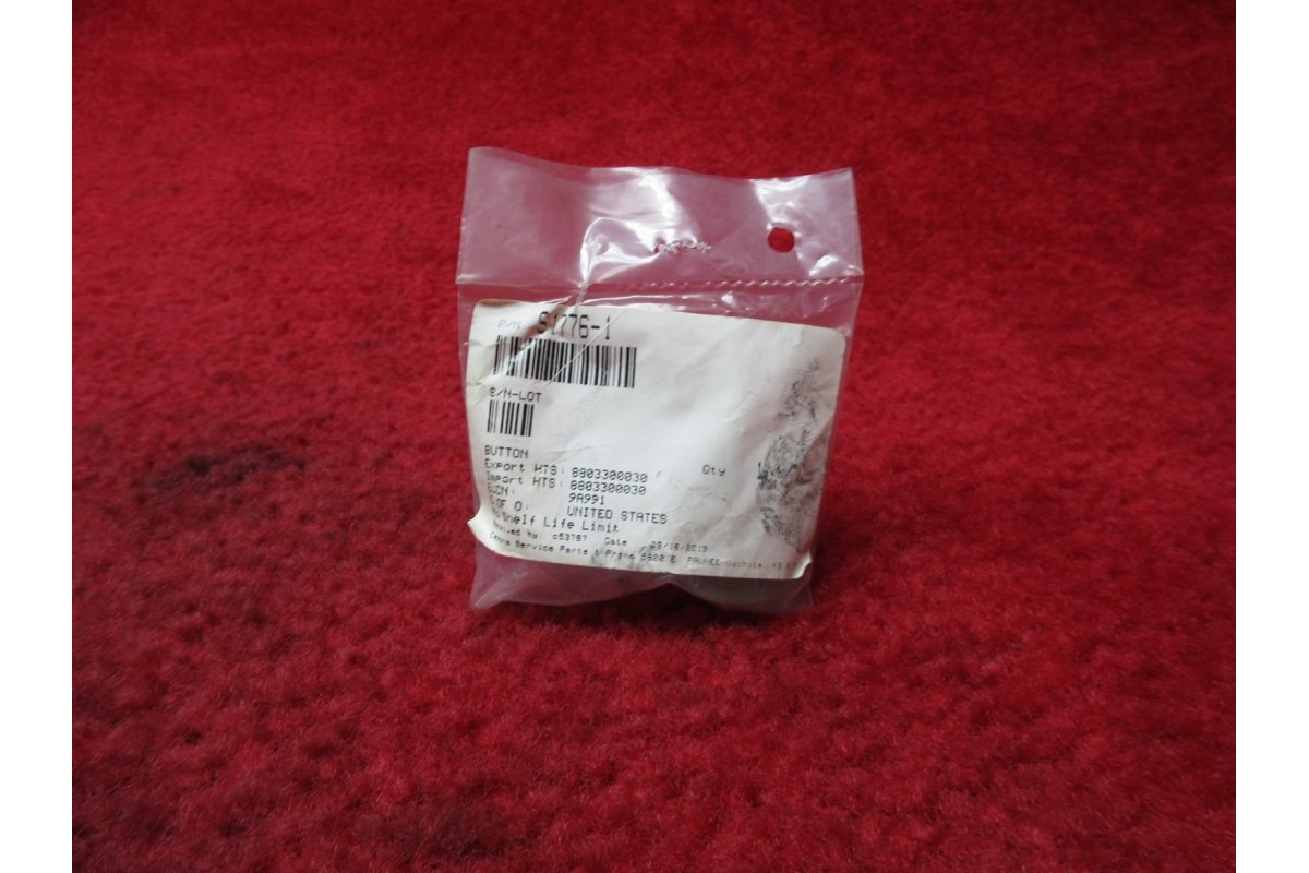Cessna Pitot Static Line Button PN S1776-1