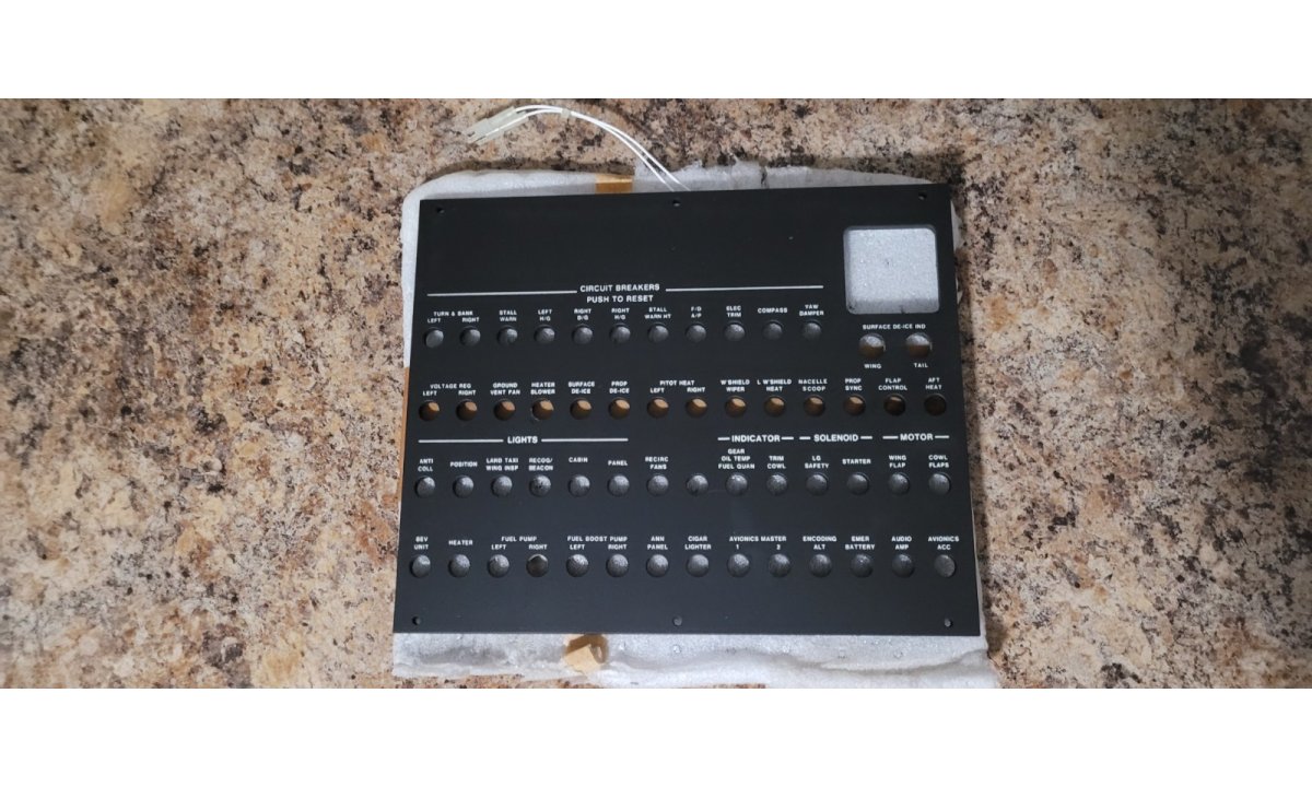 Piper New Aircraft Illuminated Circuit Breaker