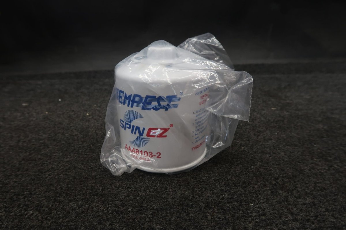 Tempest NEW! Spin EZ Aviation Oil Filter
