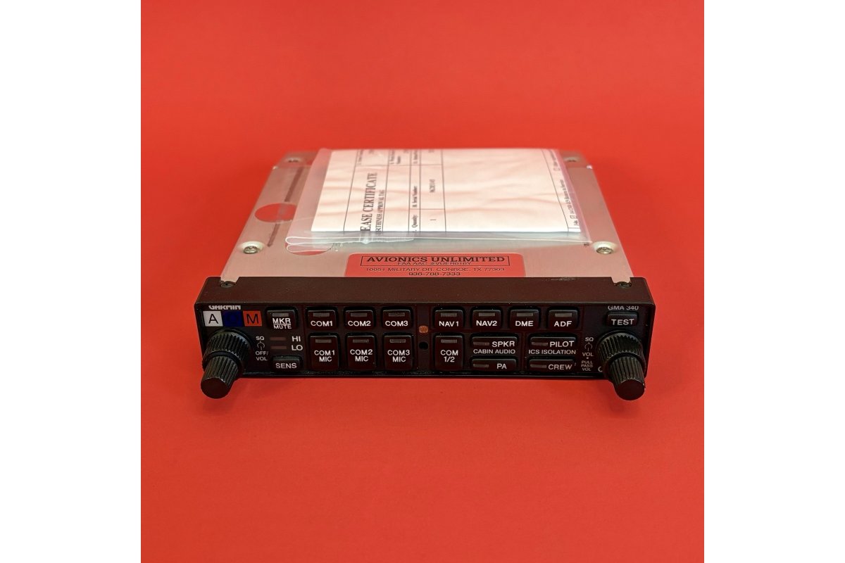 Garmin GMA 340 Audio Panel 011-00401-10