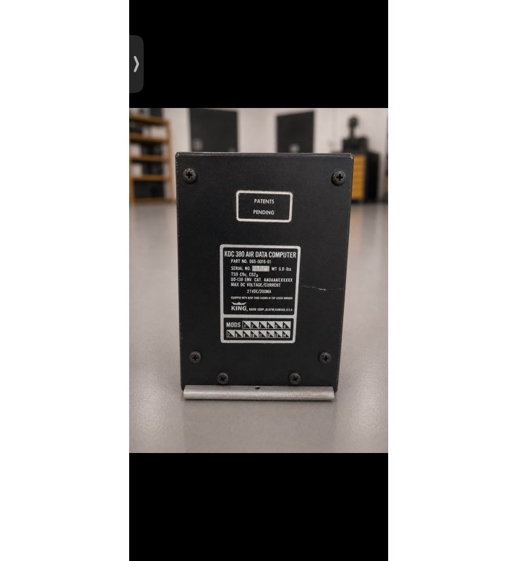 Bendix King King KDC 380 Air Data