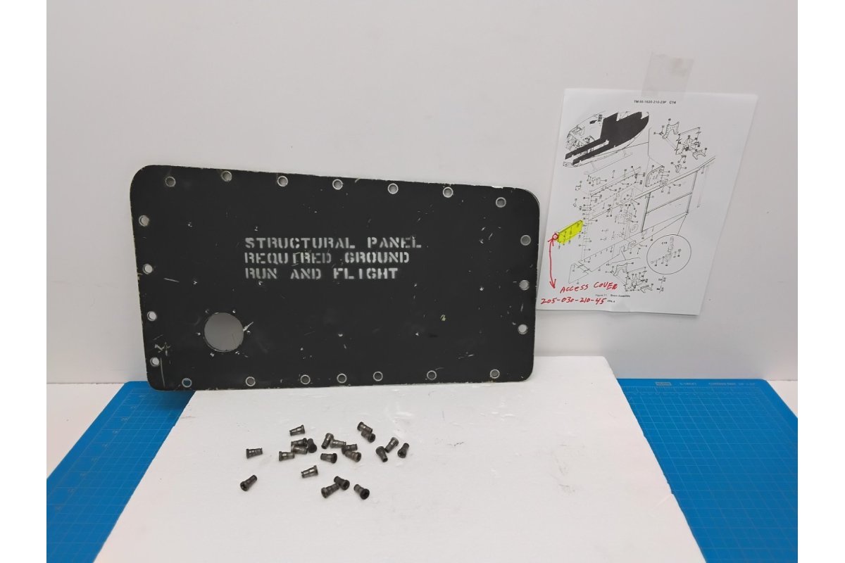 Bell Helicopter UH-1H, Structural Access Panel (