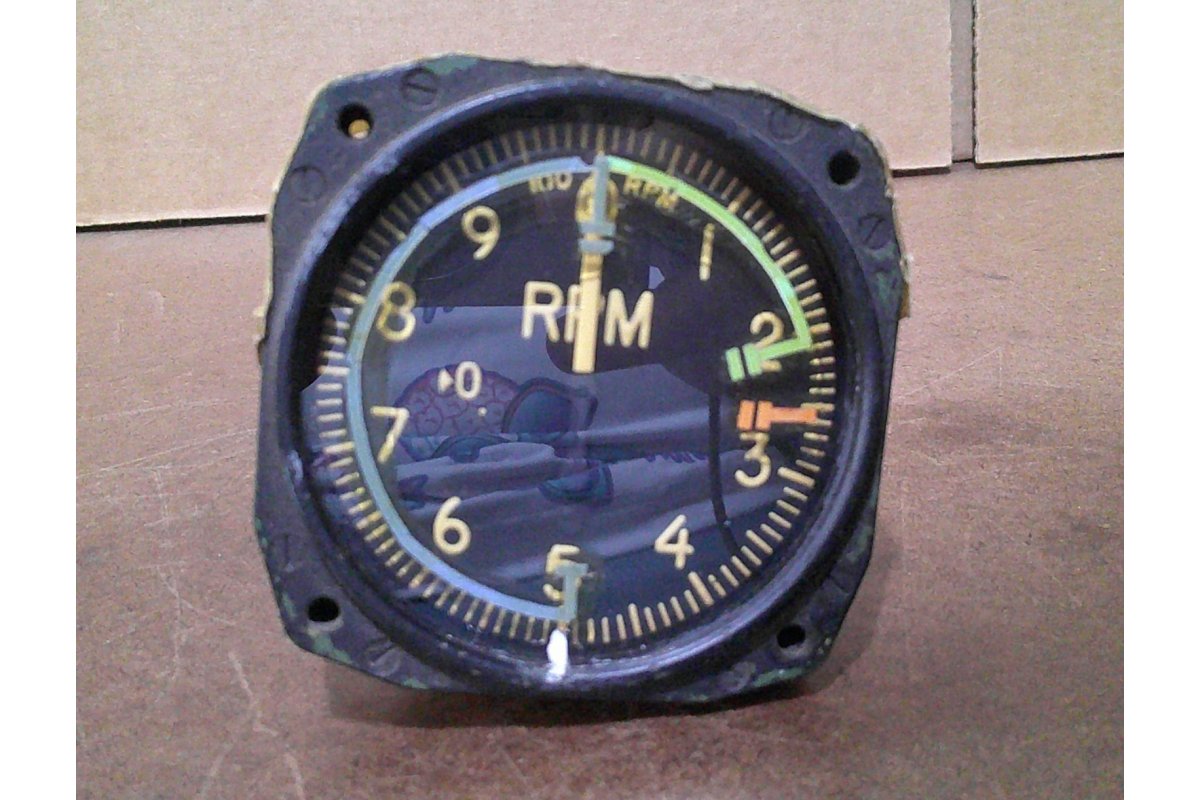 General Electric Aircraft Engine RPM Indicator P