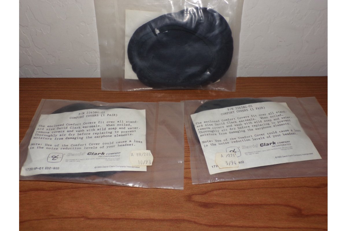 David Clark Comfort Seals 22658G-01 (For 3