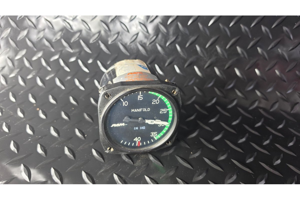 Ram Manifold Pressure Guage Dual