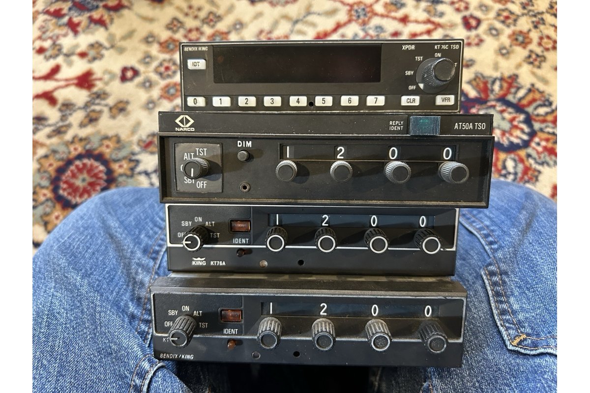 Bendix King Transponder Lot For Parts Or Repair