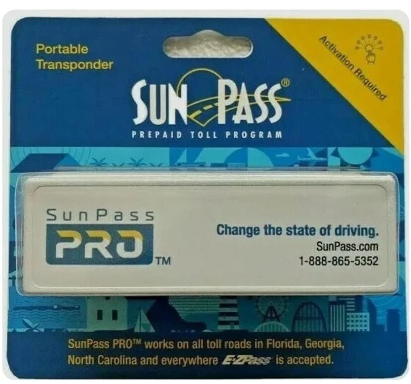 Unbranded Sunpass Sun Pass Transponder Portable