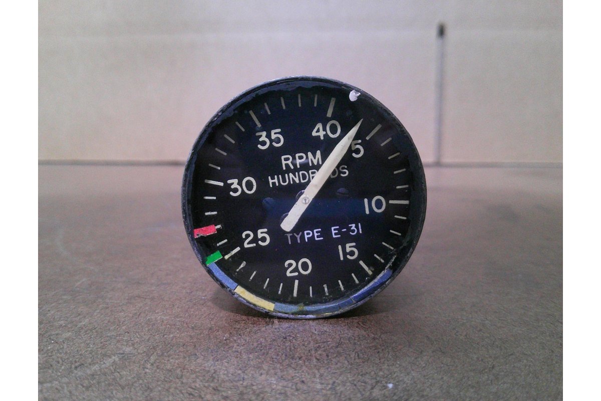 General Electric Aircraft Tachometer Indicator P