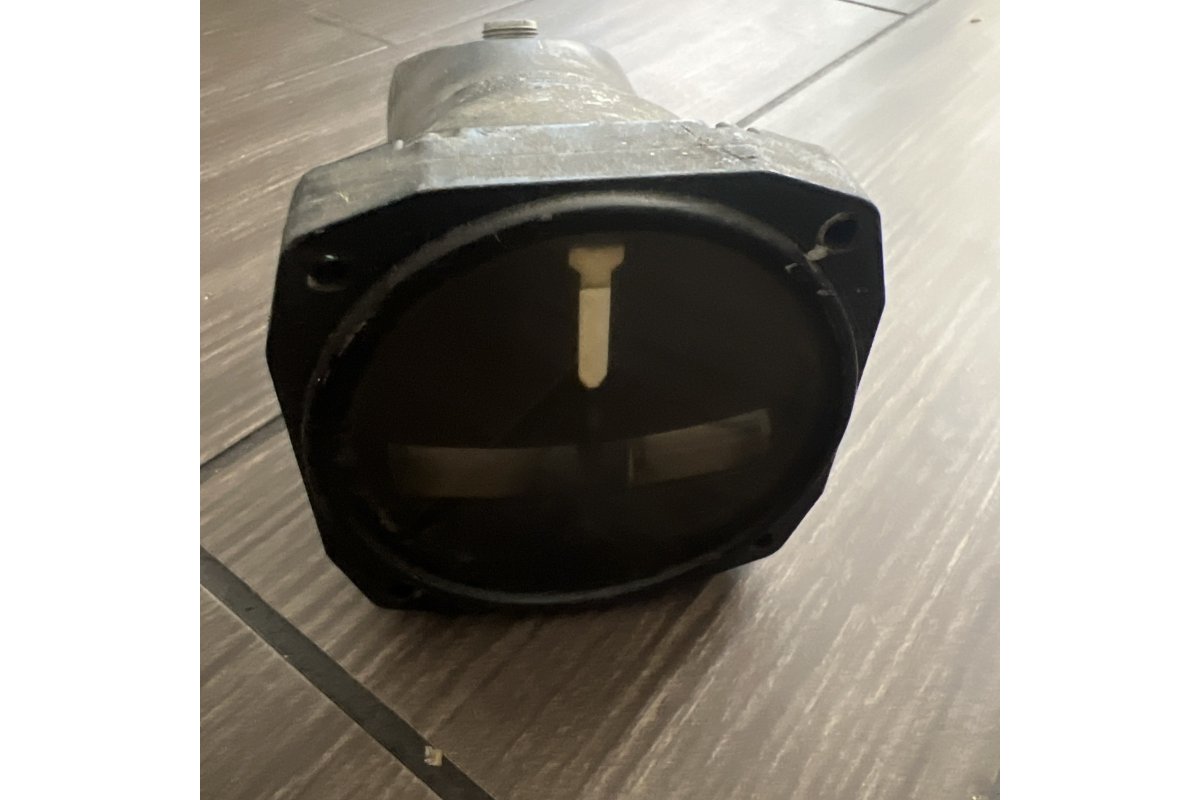 Bendix Aviation Vintage Aircraft Indicator Control Turn